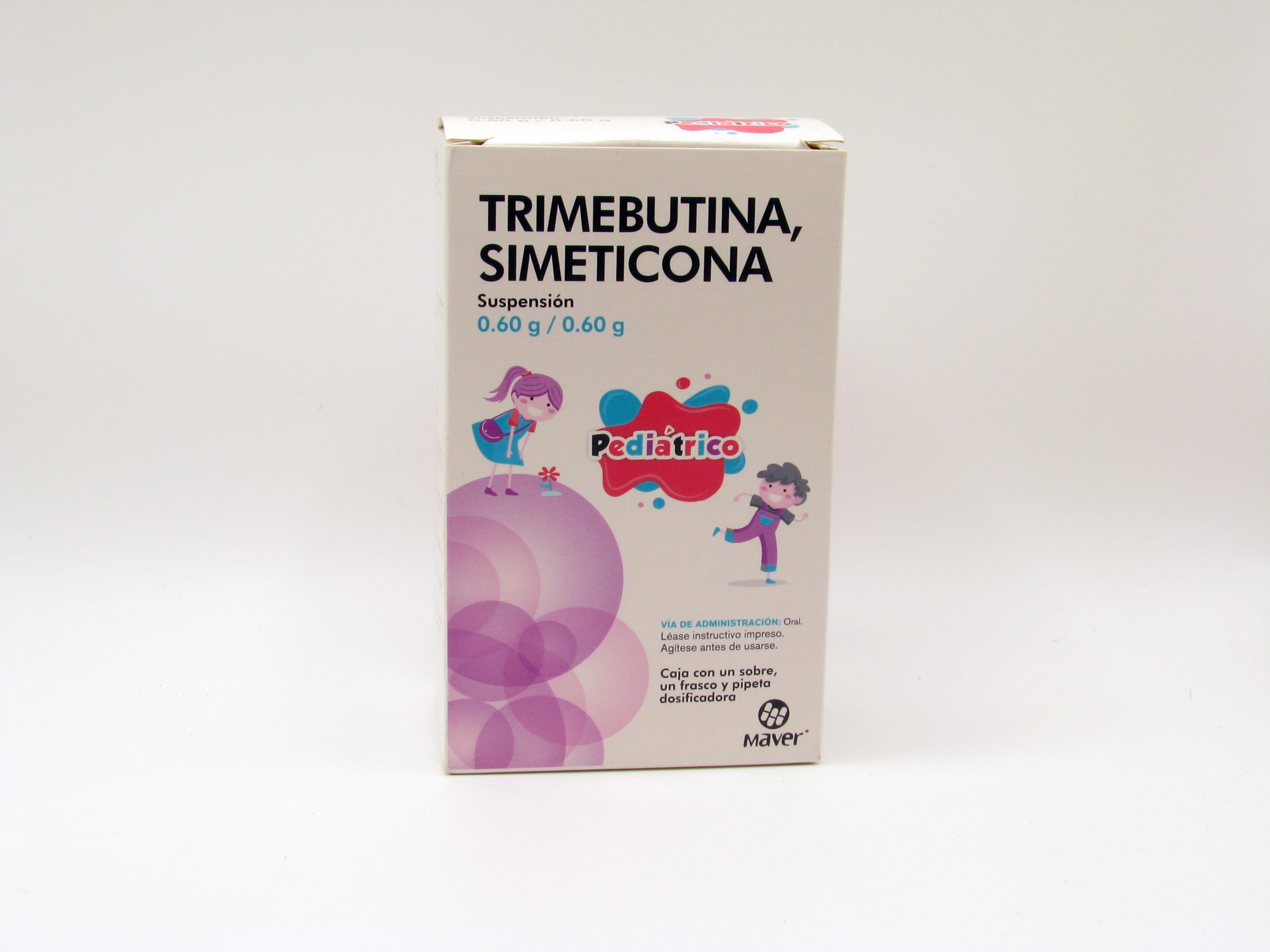 TRIMEBUTINA, SIMETICONA