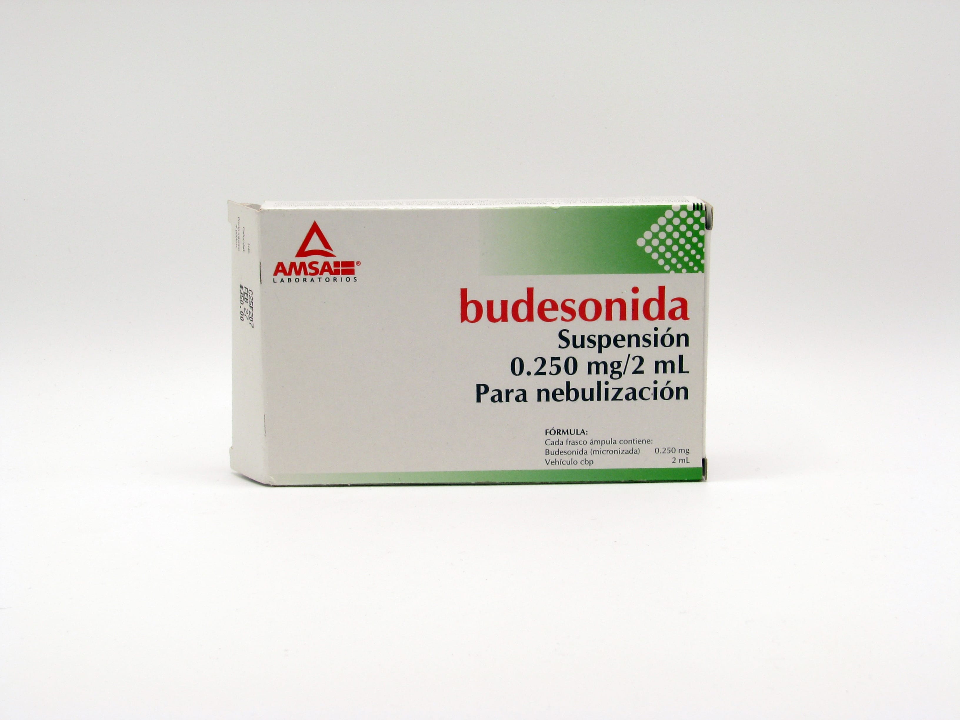 BUDESONIDA 0.250 MG