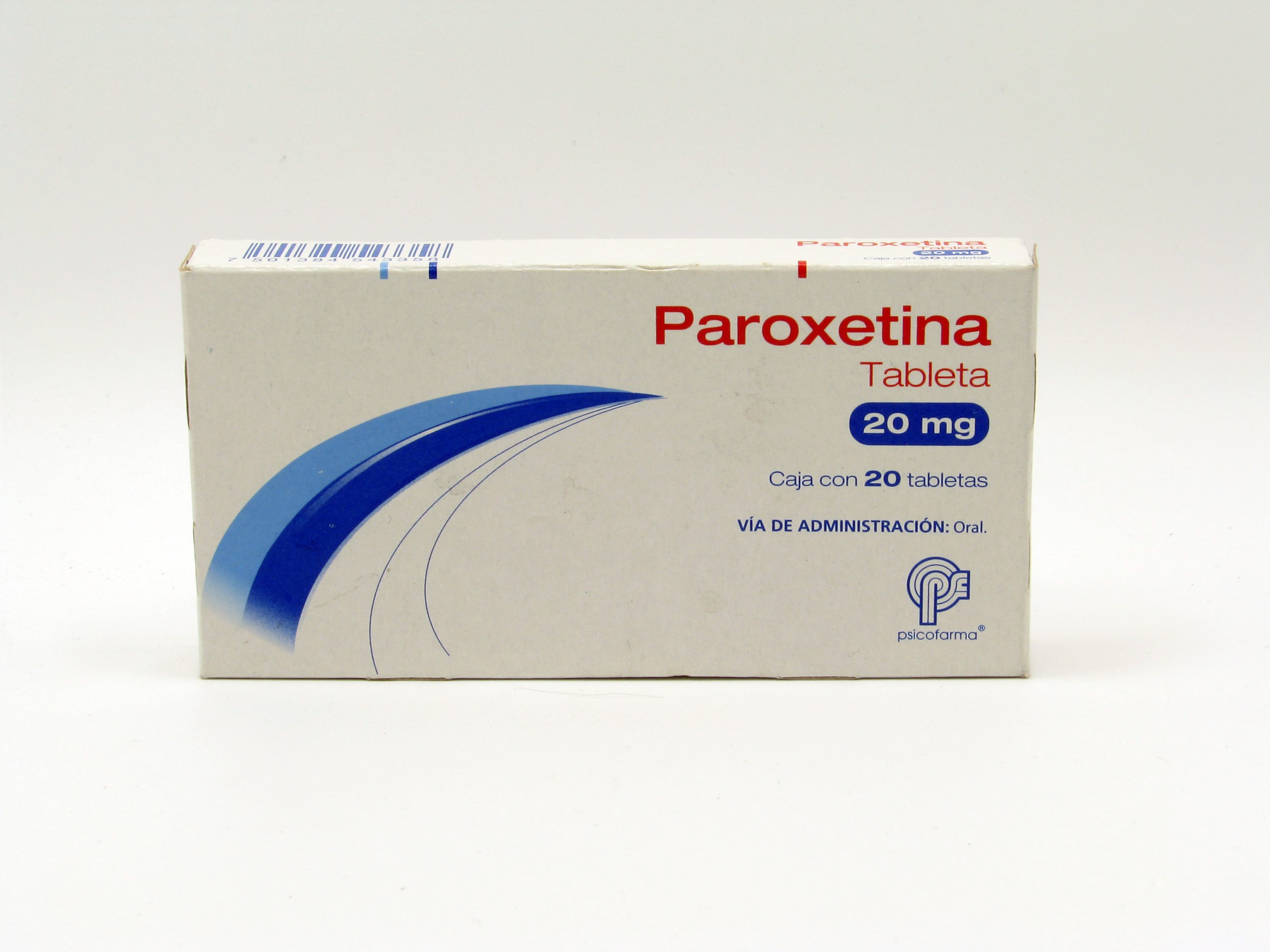 PAROXETINA 20 MG
