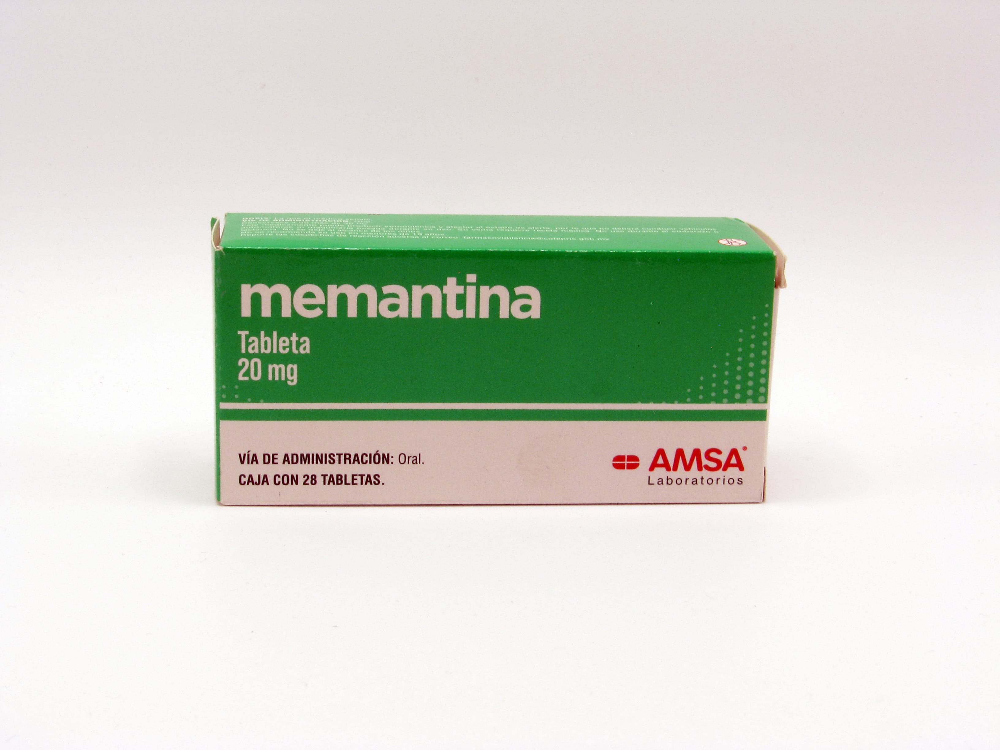 MEMANTINA 20 MG