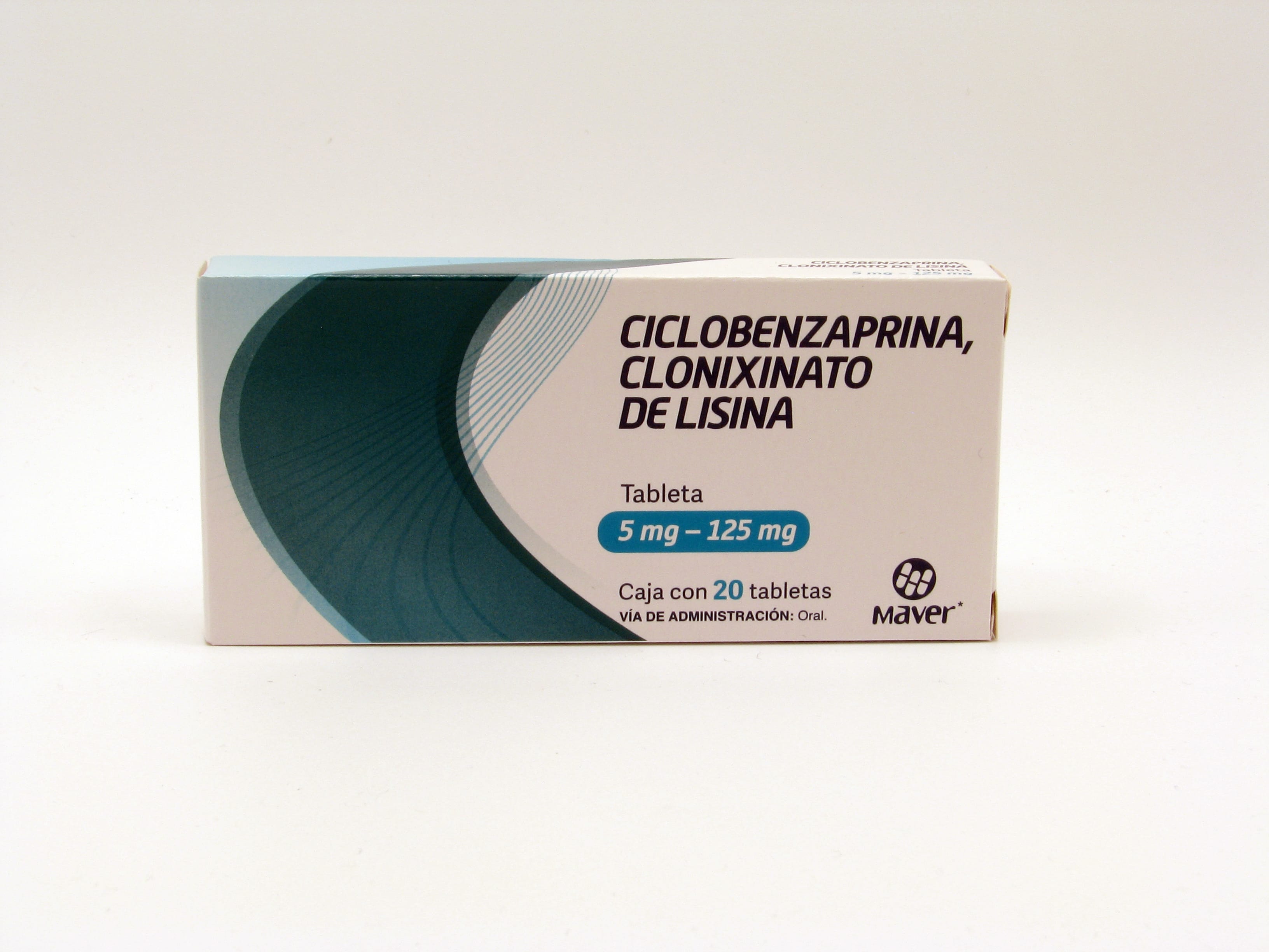 CICLOBENZAPRINA, CLONIXINATO DE LISINA