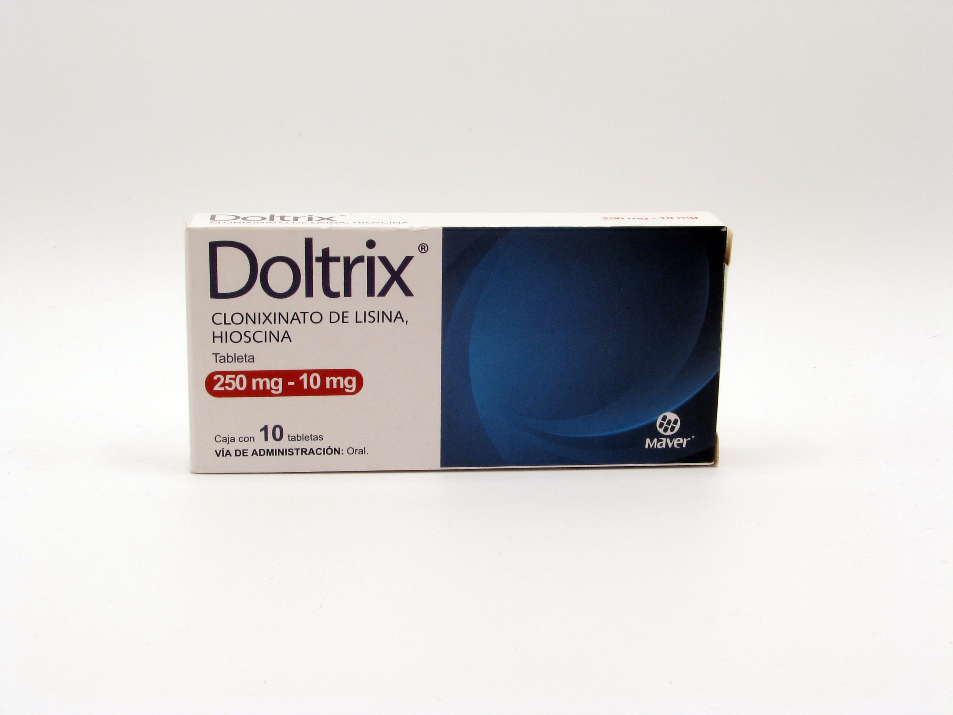 DOLTRIX 250 MG / 10 MG
