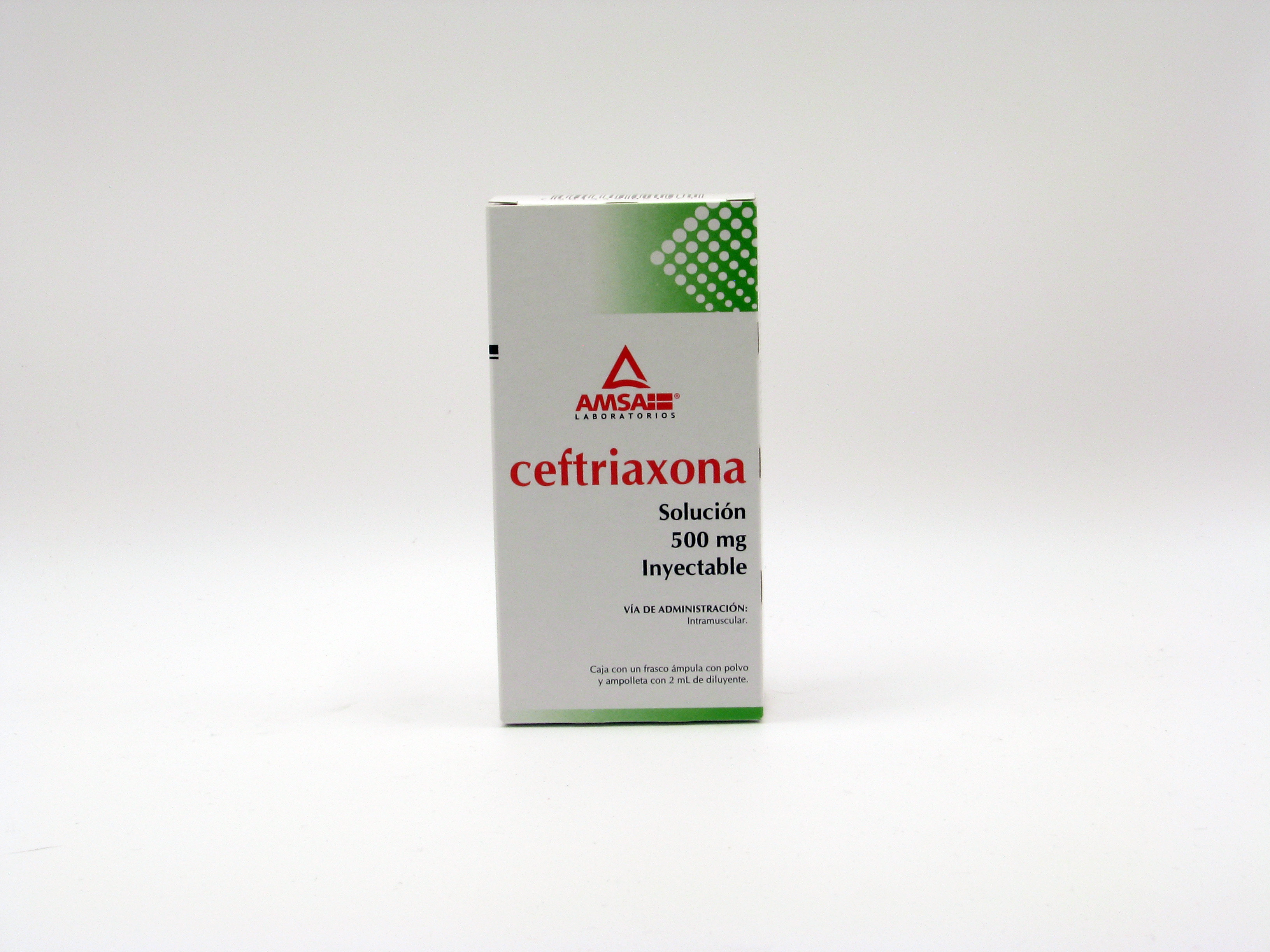 CEFTRIAXONA 500 MG