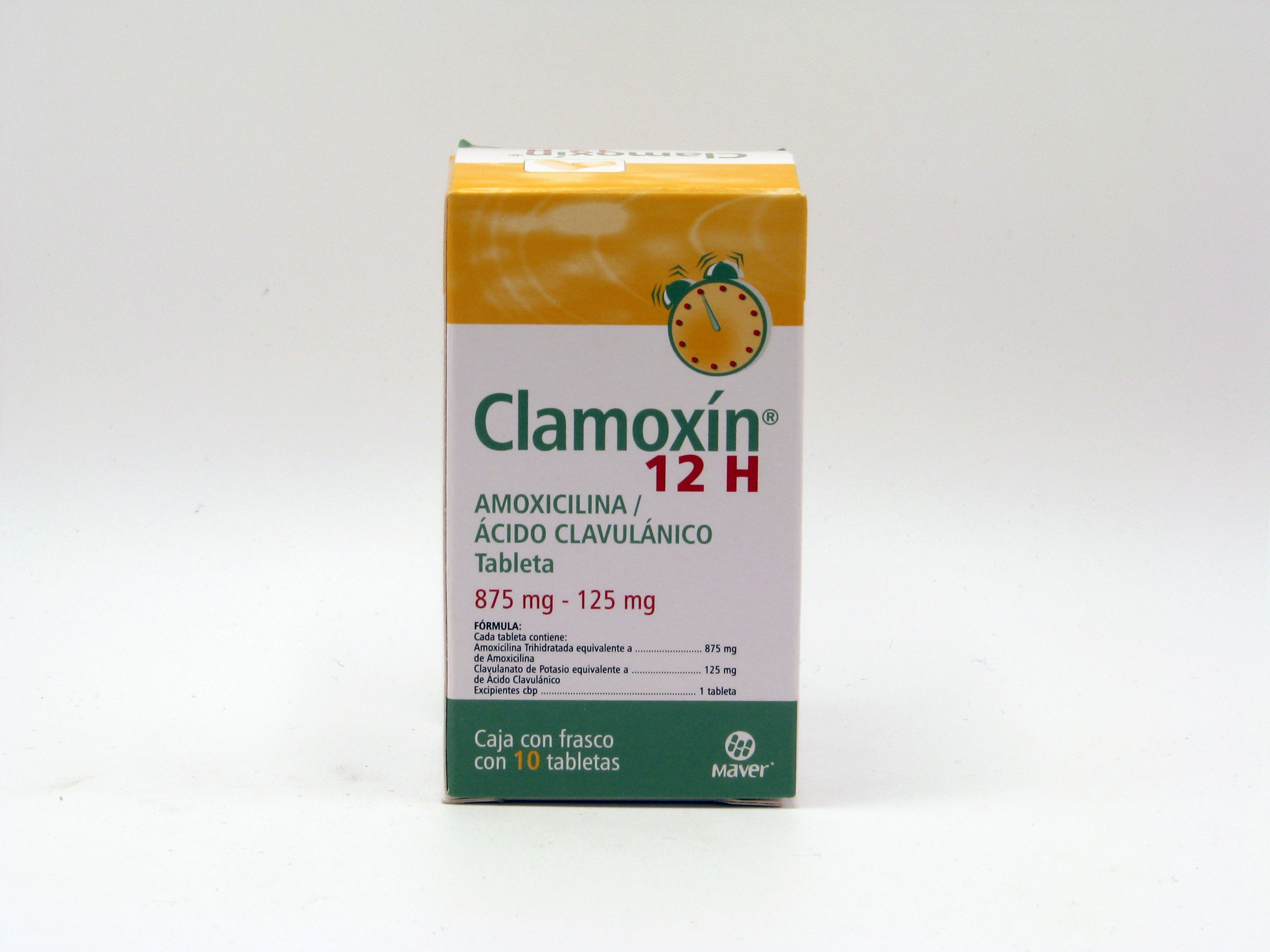 CLAMOXÍN 12 H TAB