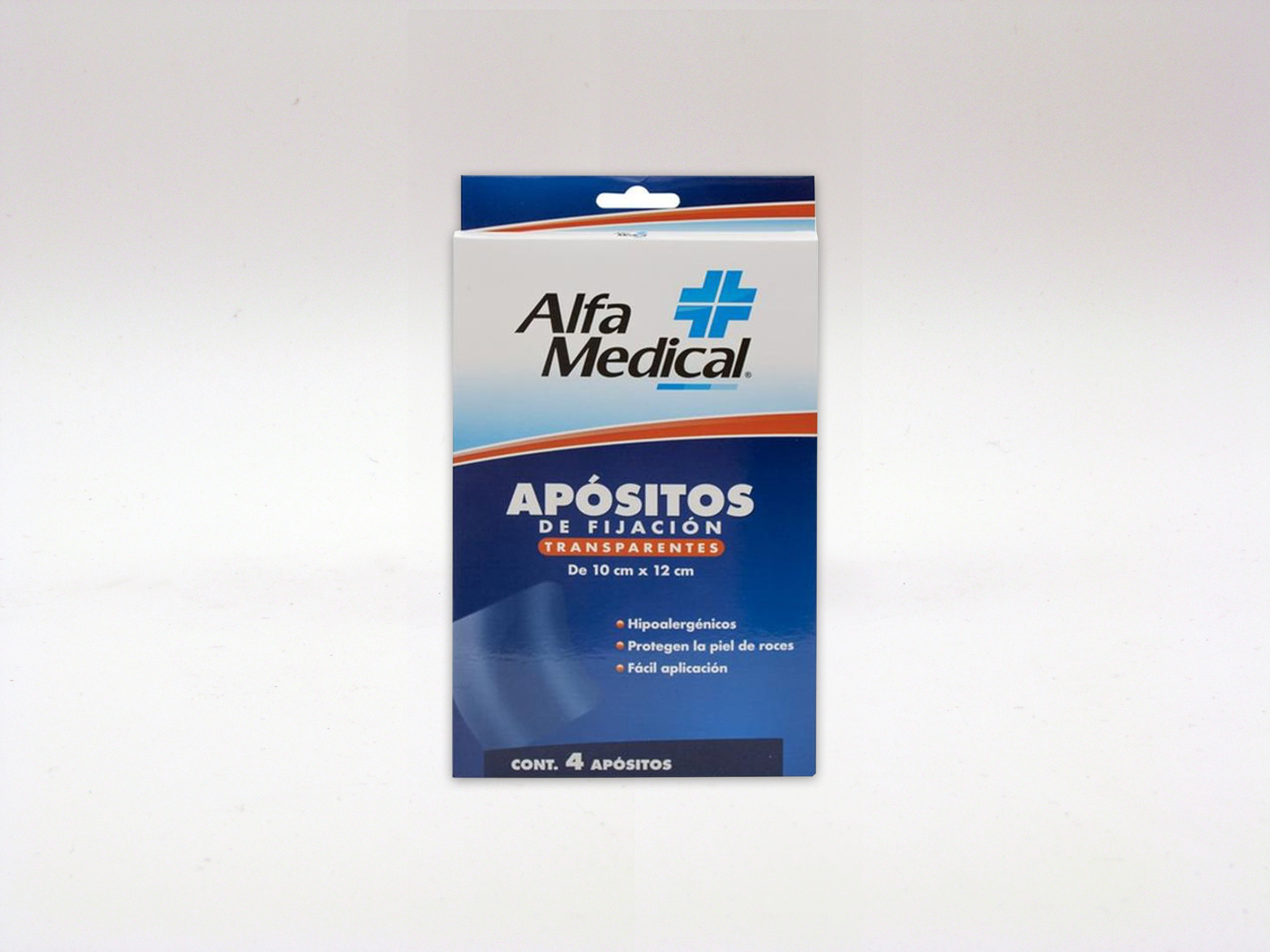 APÓSITOS DE FIJACIÓN TRANSPARENTES